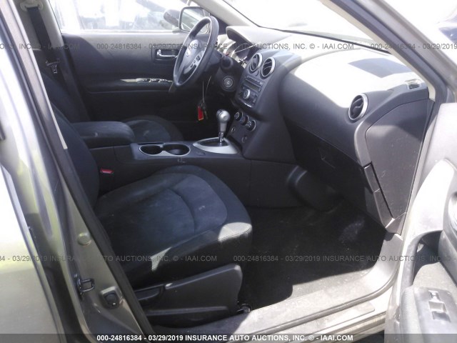 JN8AS5MT0DW021793 - 2013 NISSAN ROGUE S/SV GRAY photo 5