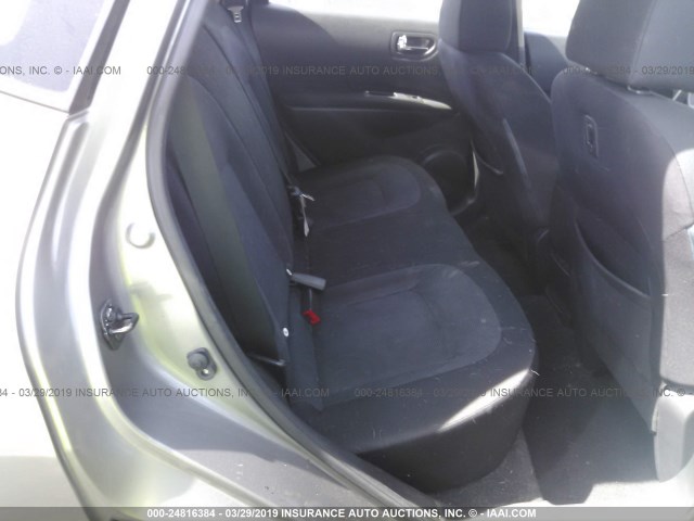 JN8AS5MT0DW021793 - 2013 NISSAN ROGUE S/SV GRAY photo 8