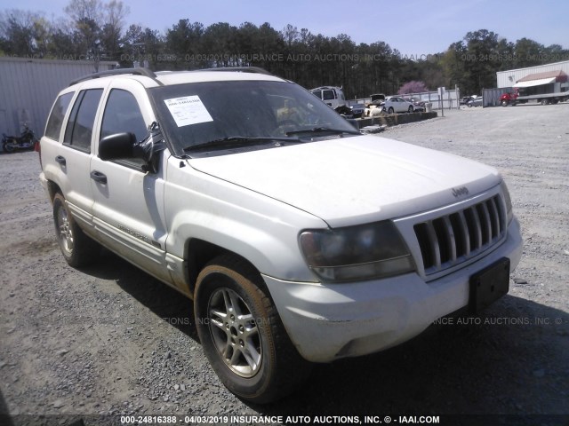 1J4GW48N84C230100 - 2004 JEEP GRAND CHEROKEE LAREDO/COLUMBIA/FREEDOM WHITE photo 1