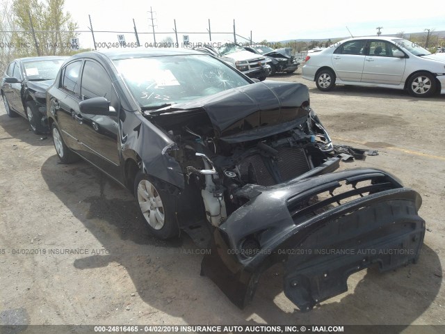 3N1AB6AP0BL616626 - 2011 NISSAN SENTRA 2.0/2.0S/SR/2.0SL BLACK photo 1