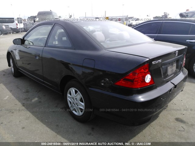 1HGEM22185L050552 - 2005 HONDA CIVIC DX VP Qara foto 3