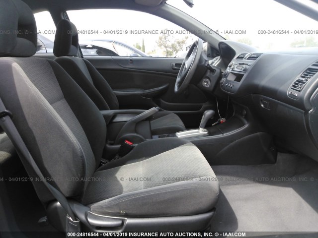 1HGEM22185L050552 - 2005 HONDA CIVIC DX VP Qara foto 5