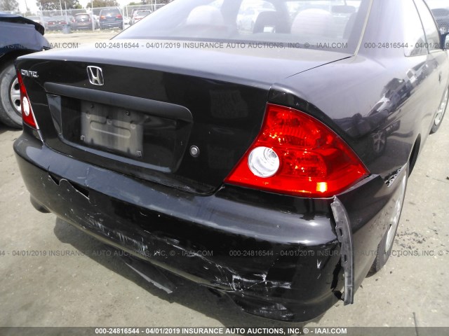 1HGEM22185L050552 - 2005 HONDA CIVIC DX VP Qara foto 6