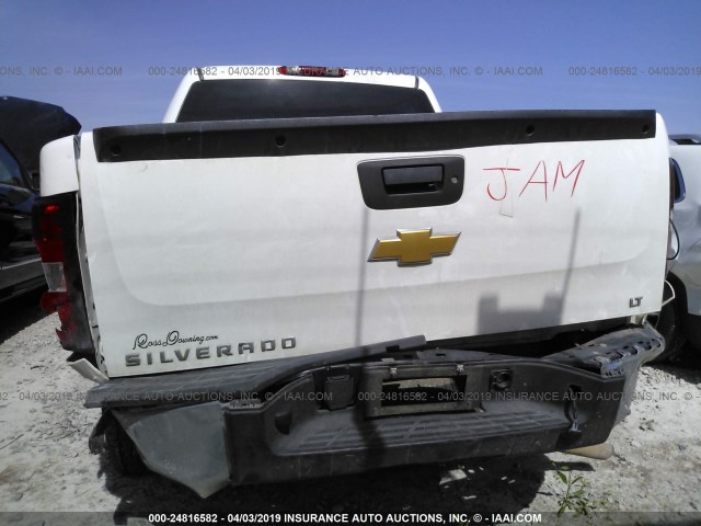 3GCPKSE74DG142606 - 2013 CHEVROLET SILVERADO K1500 LT WHITE photo 8