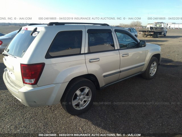 1J8GR48K47C548974 - 2007 JEEP GRAND CHEROKEE LAREDO/COLUMBIA/FREEDOM 银色 照片 4