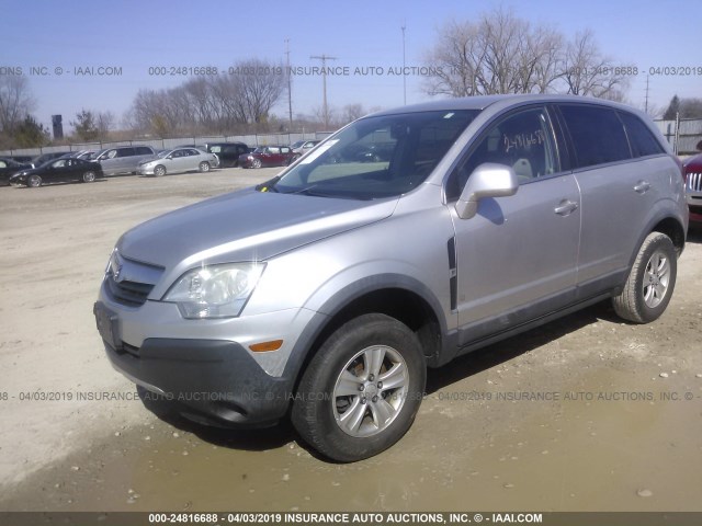 3GSCL33P88S507719 - 2008 SATURN VUE XE SILVER photo 2