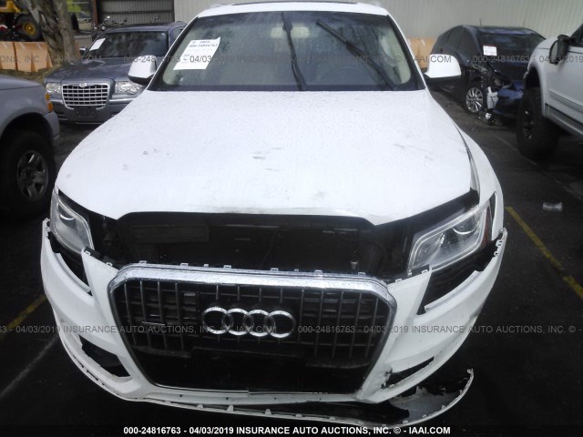 WA1LFAFP0FA137362 - 2015 AUDI Q5 PREMIUM PLUS WHITE photo 6