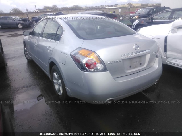 1N4AL21E27N432464 - 2007 NISSAN ALTIMA 2.5/2.5S SILVER photo 3