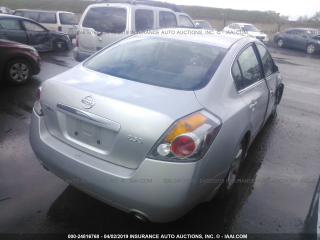 1N4AL21E27N432464 - 2007 NISSAN ALTIMA 2.5/2.5S SILVER photo 4