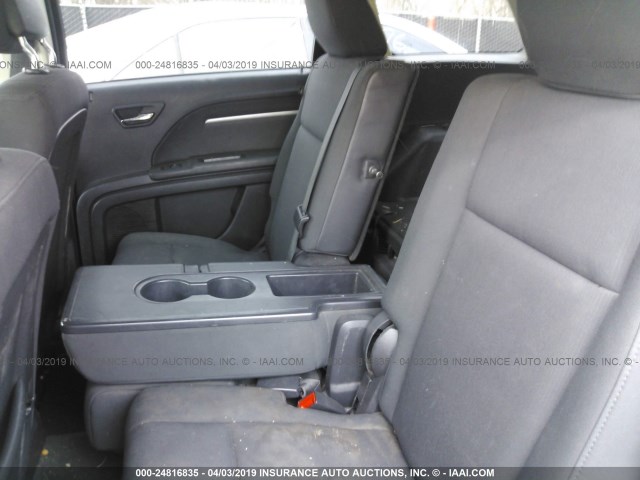 3D4PG5FV1AT147770 - 2010 DODGE JOURNEY SXT WHITE photo 8