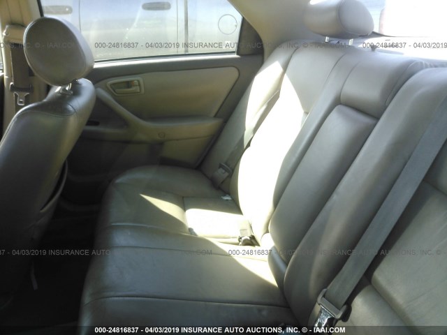 4T1BF28K71U115189 - 2001 TOYOTA CAMRY LE/XLE 灰色 照片 8