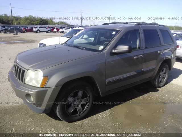 1J4GS48K36C134279 - 2006 JEEP GRAND CHEROKEE LAREDO/COLUMBIA/FREEDOM 棕色 照片 2