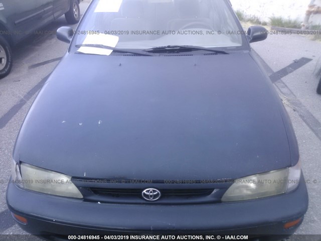 1NXBB02E2VZ636099 - 1997 TOYOTA COROLLA DX GREEN photo 6