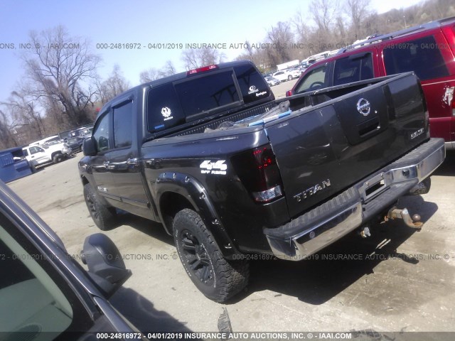 1N6BA07B67N222971 - 2007 NISSAN TITAN XE/SE/LE GRAY photo 3