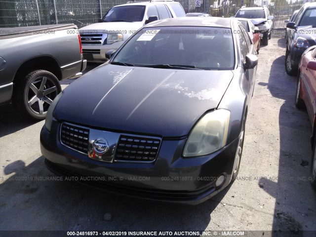 1N4BA41E06C811186 - 2006 NISSAN MAXIMA SE/SL GRAY photo 6