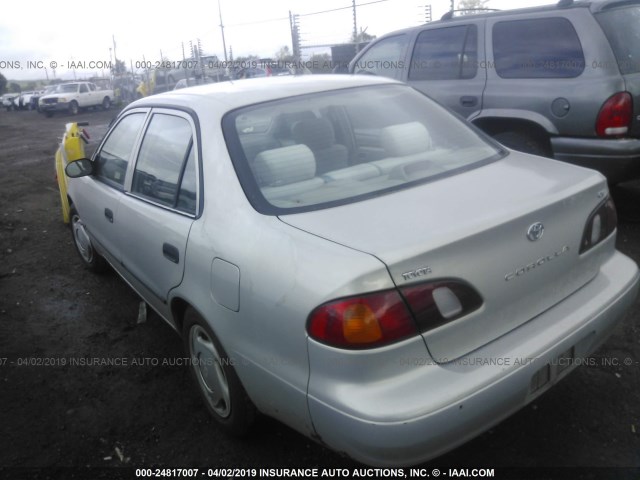 1NXBR12E4XZ275804 - 1999 TOYOTA COROLLA VE/CE/LE SILVER photo 3