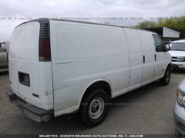 1GTGG29R911189539 - 2001 GMC SAVANA G2500 WHITE photo 4