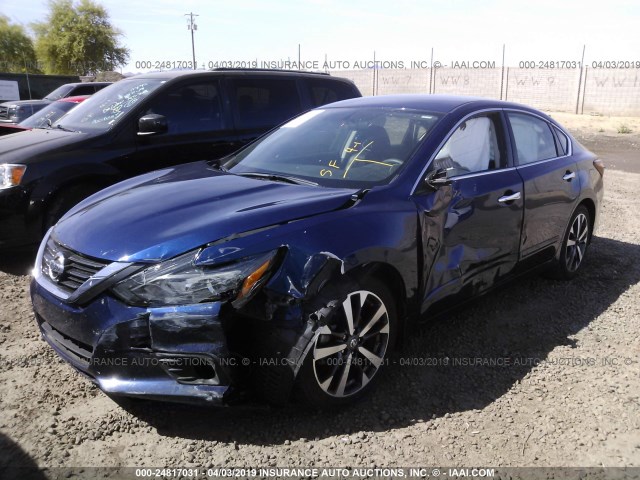 1N4AL3AP5HC266638 - 2017 NISSAN ALTIMA 2.5/S/SV/SL/SR BLUE photo 2