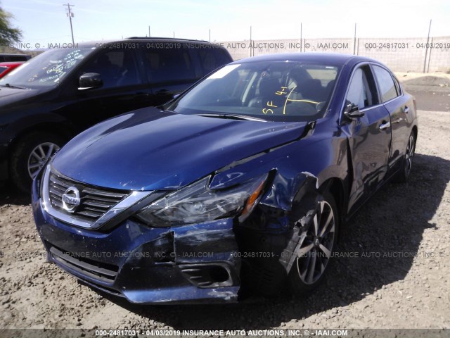 1N4AL3AP5HC266638 - 2017 NISSAN ALTIMA 2.5/S/SV/SL/SR BLUE photo 6