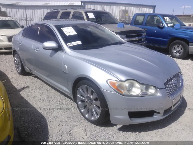 SAJWA0FA0AHR63637 - 2010 JAGUAR XF LUXURY SILVER photo 1