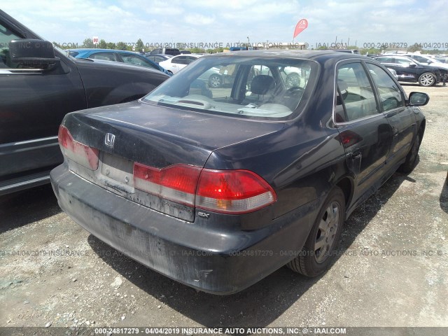 JHMCG56682C022880 - 2002 HONDA ACCORD EX BLACK photo 4