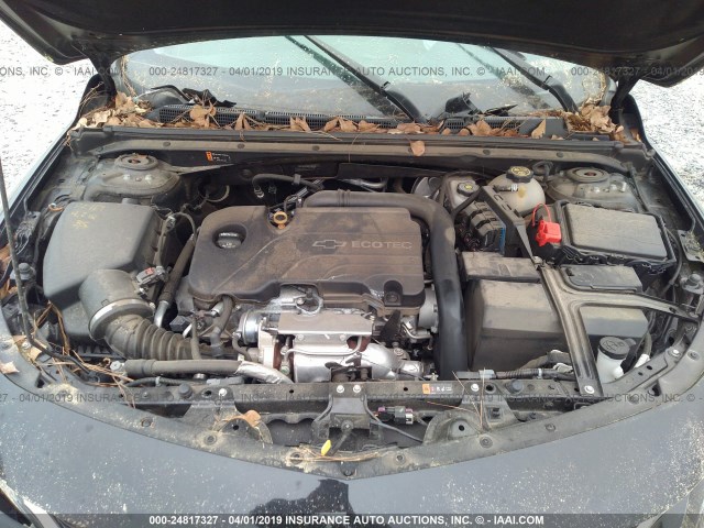 1G1ZC5ST6HF219646 - 2017 CHEVROLET MALIBU LS BLACK photo 10
