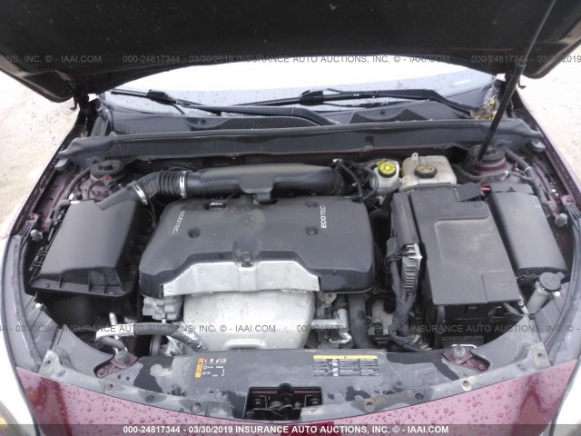 1G11C5SL3FF313901 - 2015 CHEVROLET MALIBU 1LT 勃艮第红 照片 10