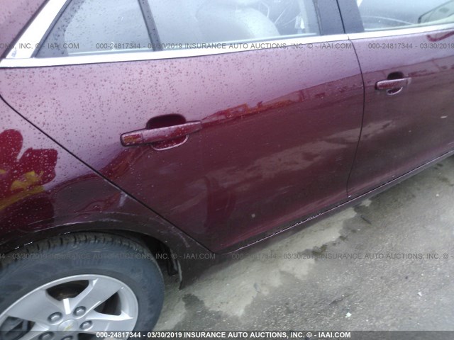 1G11C5SL3FF313901 - 2015 CHEVROLET MALIBU 1LT 勃艮第红 照片 6