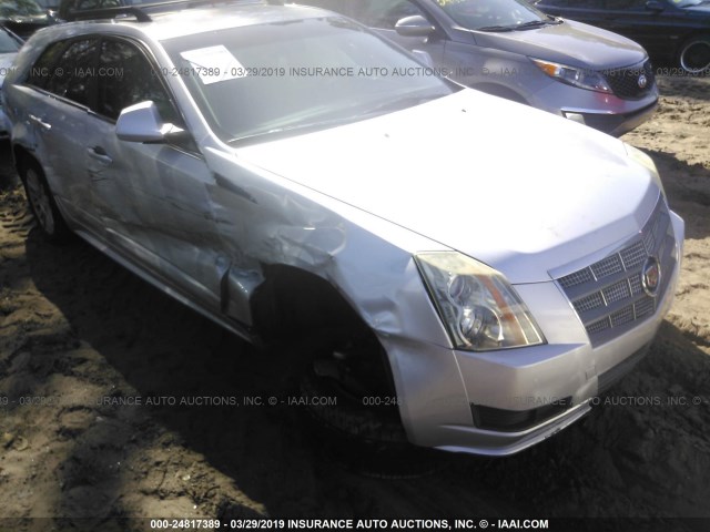 1G6DE8EG8A0116767 - 2010 CADILLAC CTS LUXURY COLLECTION SILVER photo 1