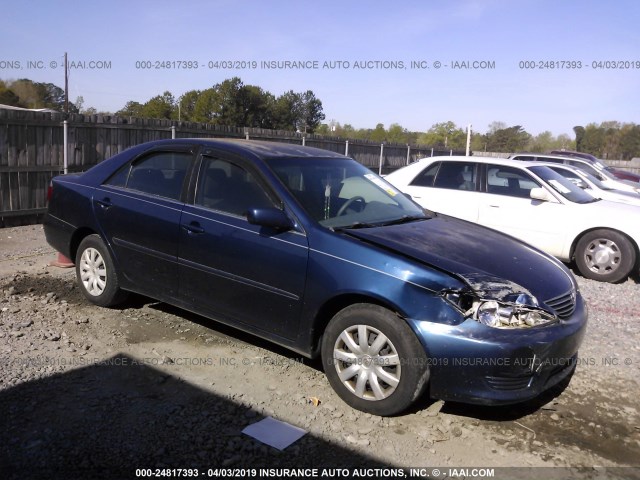 4T1BE32K16U147211 - 2006 TOYOTA CAMRY LE/XLE/SE BLUE photo 1