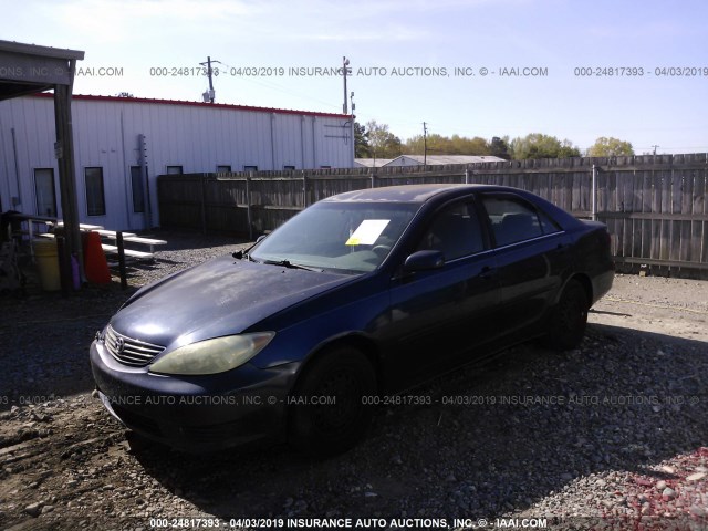 4T1BE32K16U147211 - 2006 TOYOTA CAMRY LE/XLE/SE BLUE photo 2