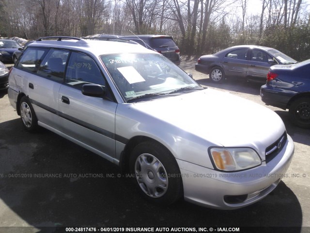 4S3BH635927303090 - 2002 SUBARU LEGACY L SILVER photo 1