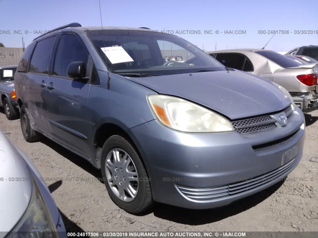 5TDZA23C74S136747 - 2004 TOYOTA SIENNA CE/LE GRAY photo 1