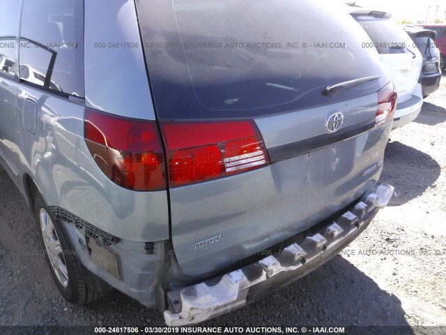 5TDZA23C74S136747 - 2004 TOYOTA SIENNA CE/LE GRAY photo 6