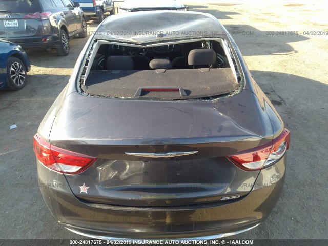 1C3CCCAB8GN145455 - 2016 CHRYSLER 200 LIMITED GRAY photo 6