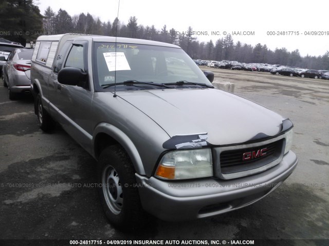 1GTDT19X638212258 - 2003 GMC SONOMA TAN photo 1