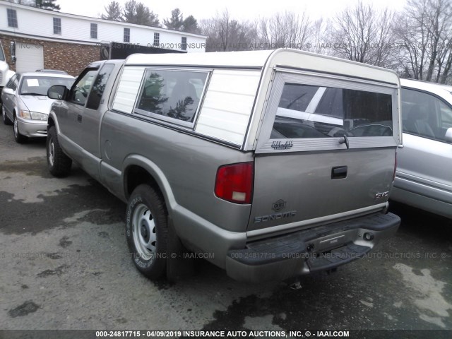 1GTDT19X638212258 - 2003 GMC SONOMA TAN photo 3