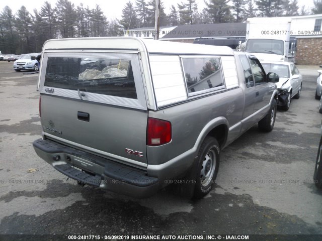 1GTDT19X638212258 - 2003 GMC SONOMA TAN photo 4