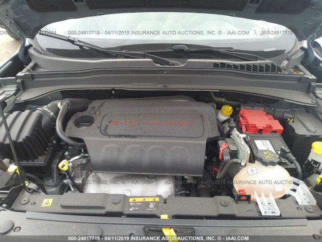 ZACCJBAB2JPH37878 - 2018 JEEP RENEGADE SPORT Մոխրագույն լուսանկար 10