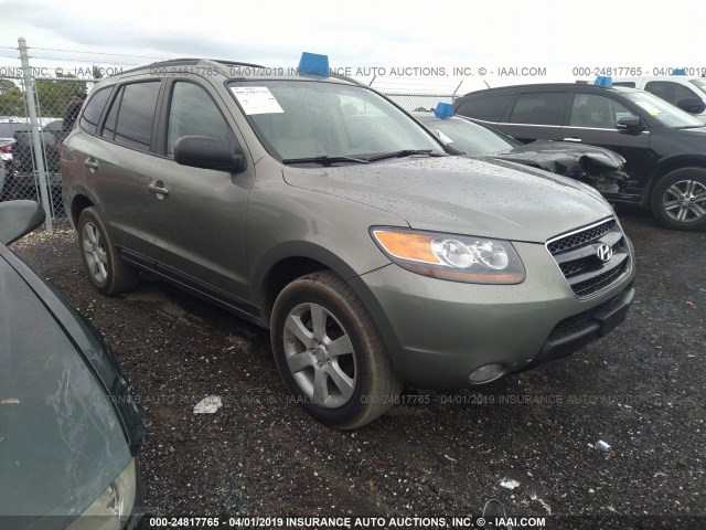 5NMSH73E67H113351 - 2007 HYUNDAI SANTA FE SE/LIMITED GREEN photo 1