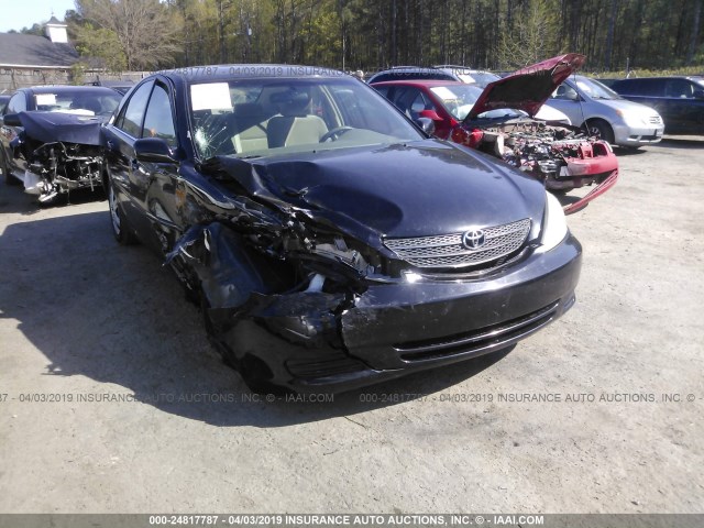 4T1BE32KX4U370523 - 2004 TOYOTA CAMRY LE/XLE/SE BLACK photo 6