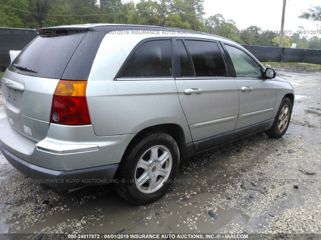 2C8GM68454R598187 - 2004 CHRYSLER PACIFICA SILVER photo 4