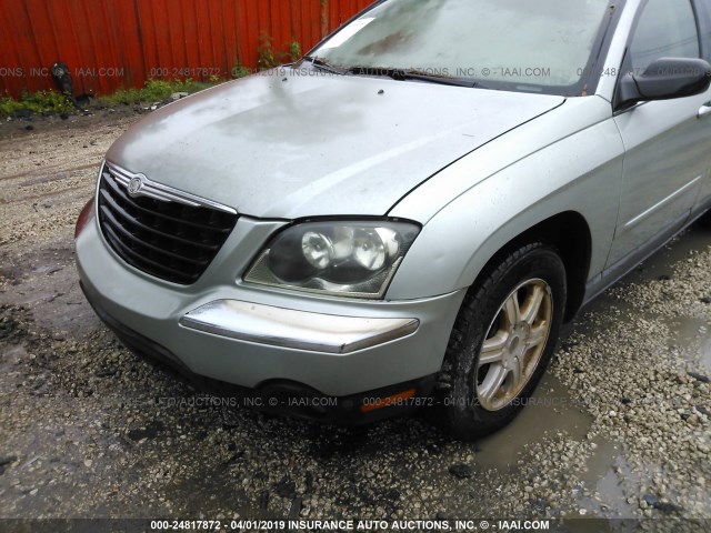 2C8GM68454R598187 - 2004 CHRYSLER PACIFICA SILVER photo 6