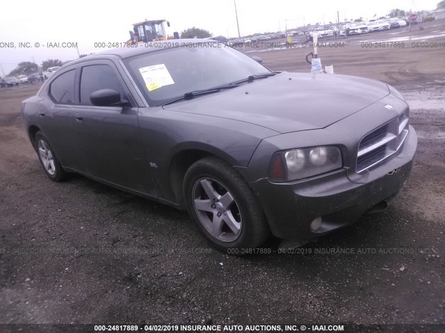 2B3KA33V59H595579 - 2009 DODGE CHARGER SXT GRAY photo 1