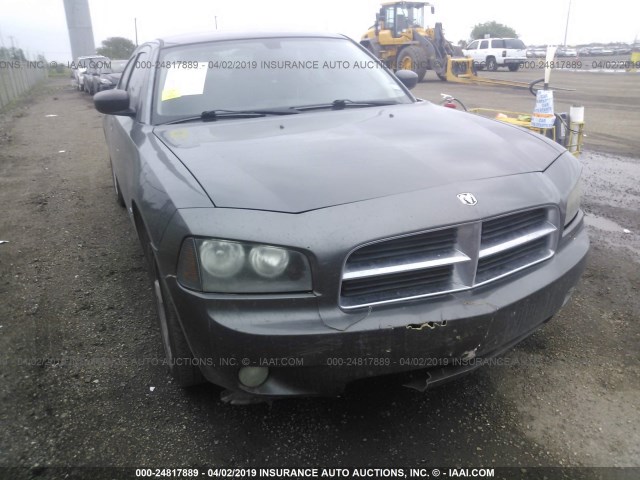 2B3KA33V59H595579 - 2009 DODGE CHARGER SXT GRAY photo 6