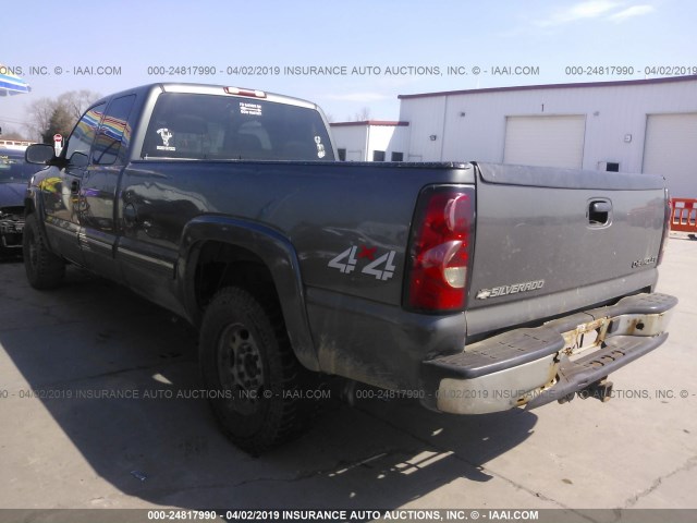 1GCGK29U1YE242966 - 2000 CHEVROLET SILVERADO K2500 GRAY photo 3