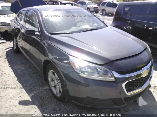 1G11B5SL9FF199910 - 2015 CHEVROLET MALIBU LS GRAY photo 1