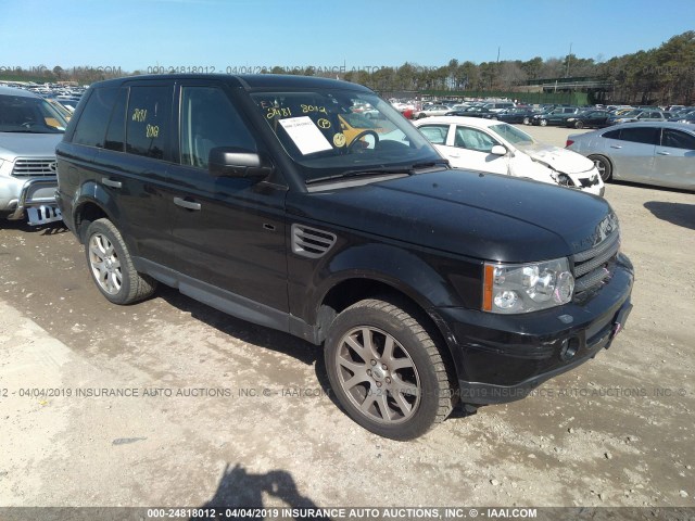 SALSF25429A203969 - 2009 LAND ROVER RANGE ROVER SPORT HSE BLACK photo 1