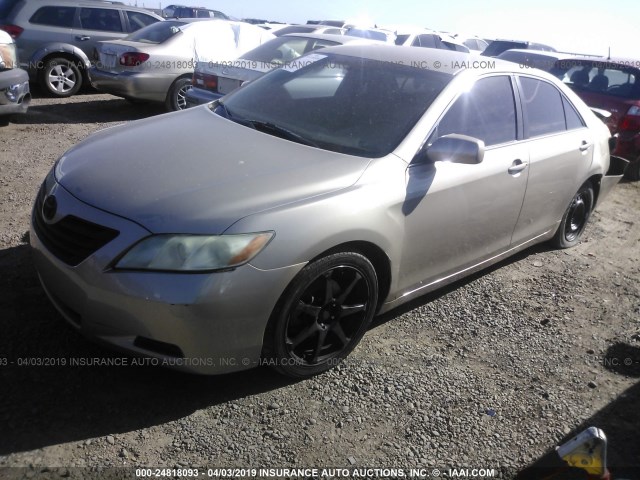 4T1BE46K27U526803 - 2007 TOYOTA CAMRY NEW GENERAT CE/LE/XLE/SE TAN photo 2