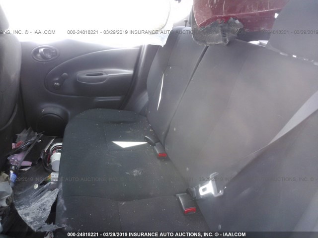 3N1CE2CP4FL368361 - 2015 NISSAN VERSA NOTE S/S PLUS/SV/SL/SR RED photo 8